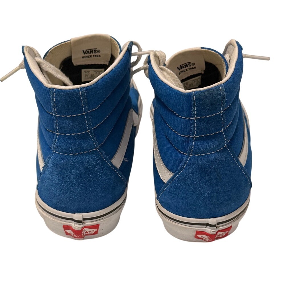 Vans Royal Blue High-Tops Men's Size 7 Women's Size 8.5 - Picture 3 of 7